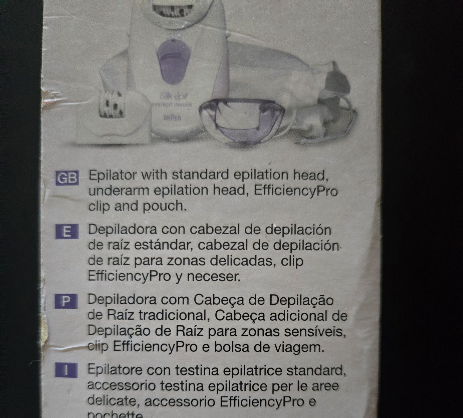 Depiladora Braun