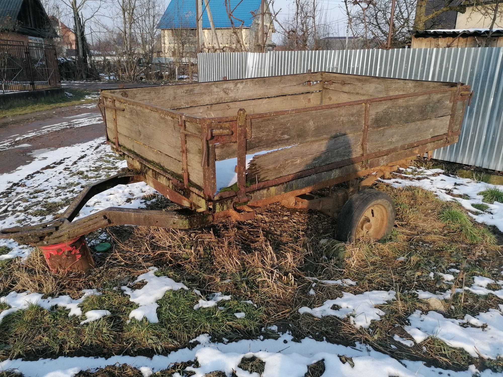 Трактор Т-25,  граблі, коса і прицеп
