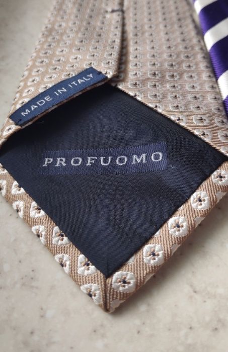 Шелковый галстук Profuomo (Made in Italy)