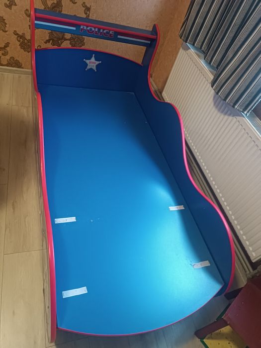 Дитяче ліжко машинка для хлопчика