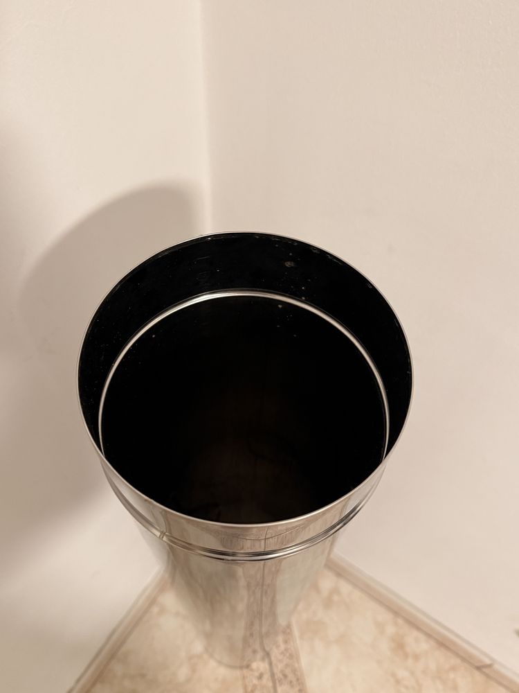 Tubo inox 150mm nunca usadk