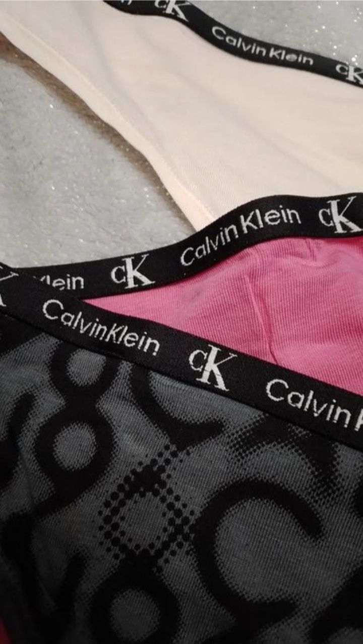 Фірмові оригінальні нові трусики стрінги calvin klein