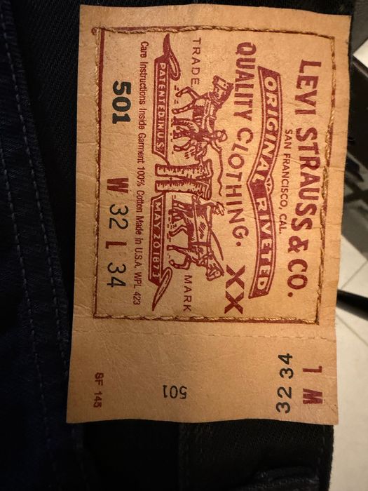 Levis 501 made in usa