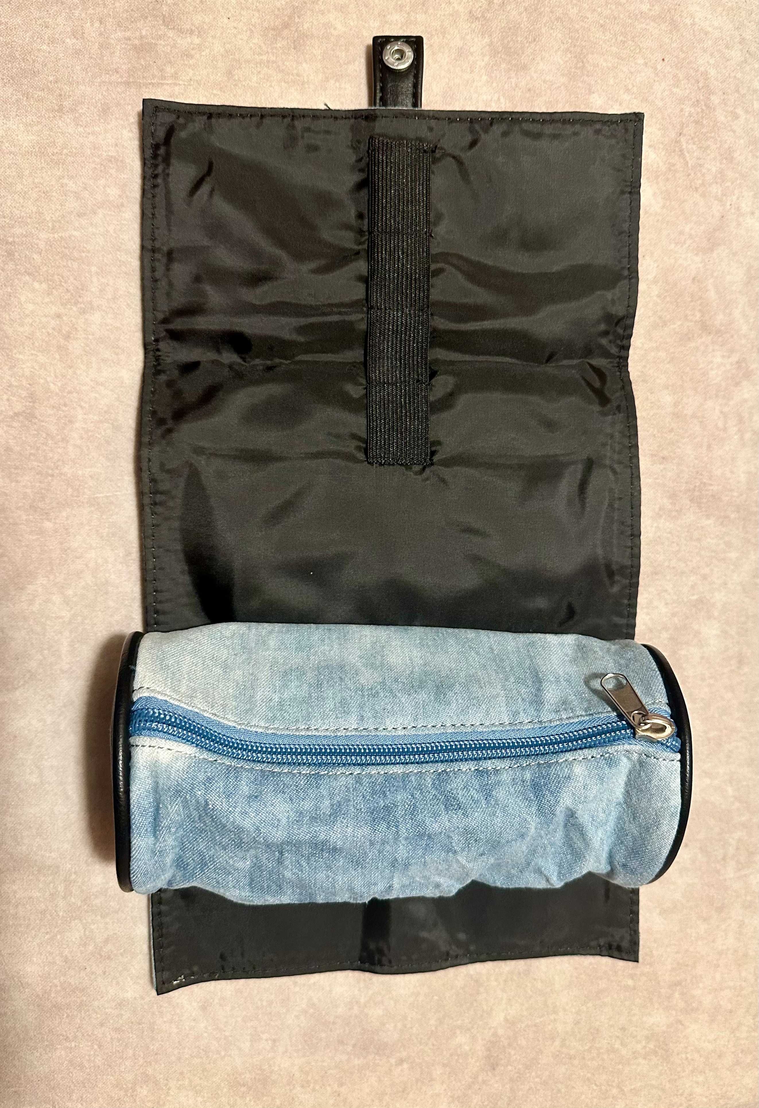 jeansowa kosmetyczka GUESS – Elegancja i funkcjonalność w jednym
