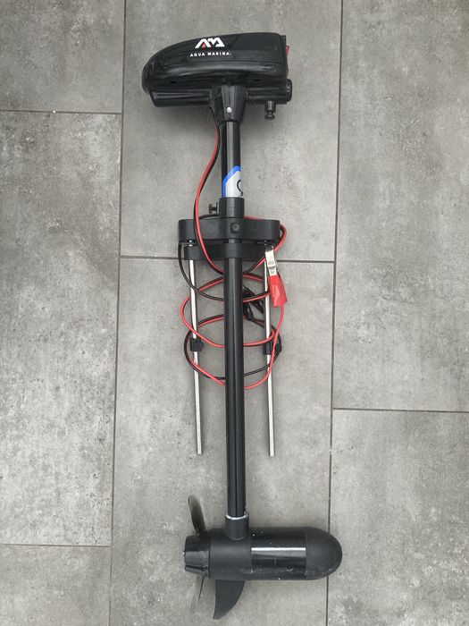 ponton łódka wędkarstwo silnik elektryczny motorówka