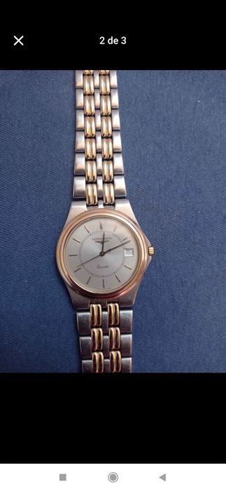 Relógio Longines senhora banhado a ouro