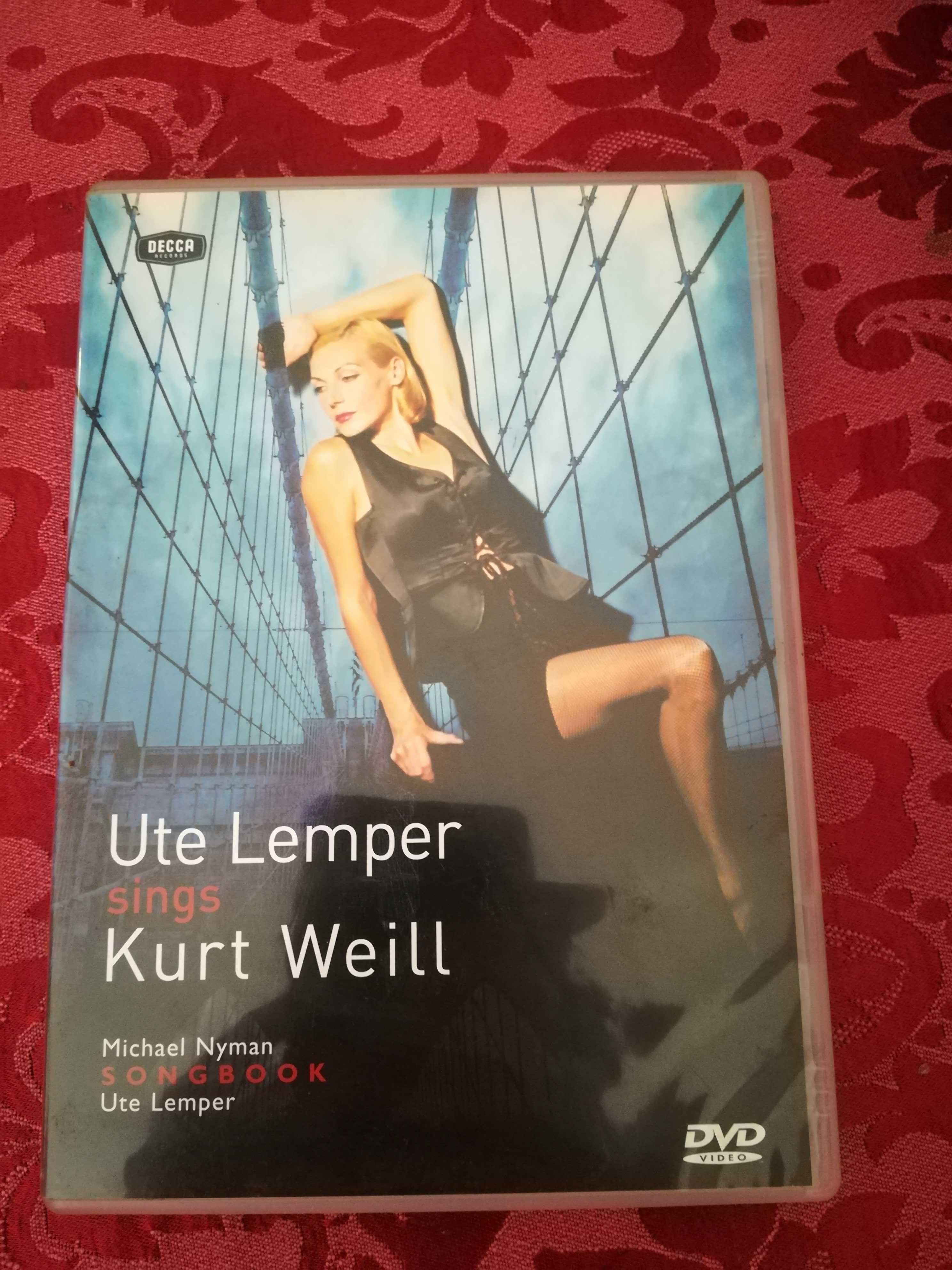 DVD Ute Lemper (canta Kurt Weil)