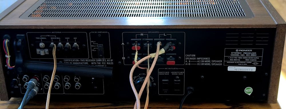 Amplituner Pioneer sx 880