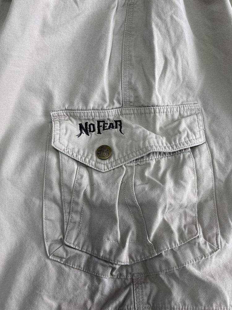Шорти чоловічі No Fear Cargo shorts baggy карго з кишенями M/L cotton