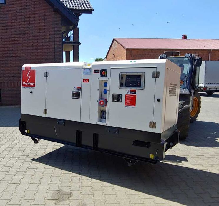 Nowy Agregat Prądotwórczy Proton Diesel 65kW 70kW Automatyka SZR AVR