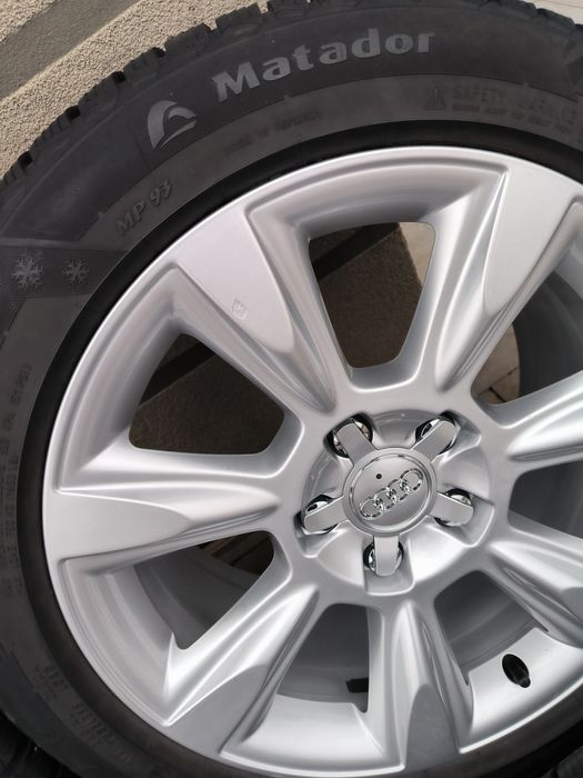 Диски оригінал Audi r17 5x112 з резиною