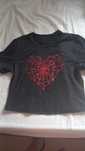 T-shirt curta aranha