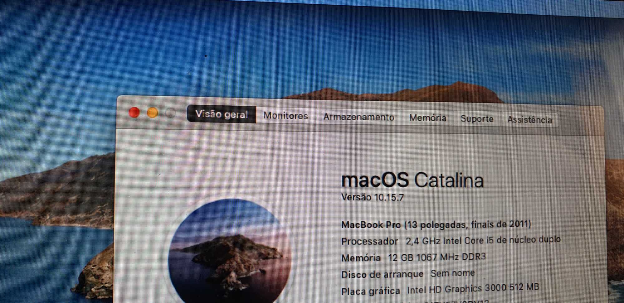 Macbook pro 13 2011 i5 16gb de ram