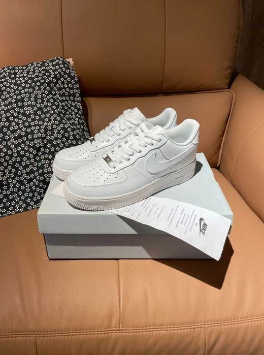 Nike_Air_Force_1_Biegania_White / Rozmiar.38