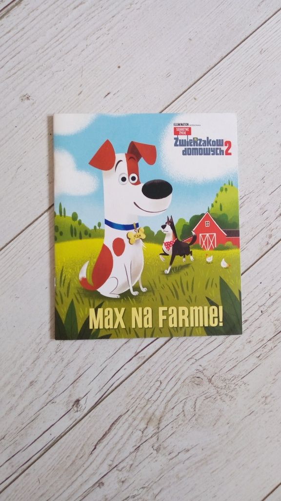 Książeczka dla dzieci Max na farmie