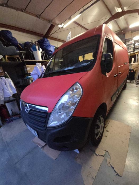 Opel Movano 2.3 CDTI 150 KM – 2012 r. – Red Raptor – uszkodzony silnik