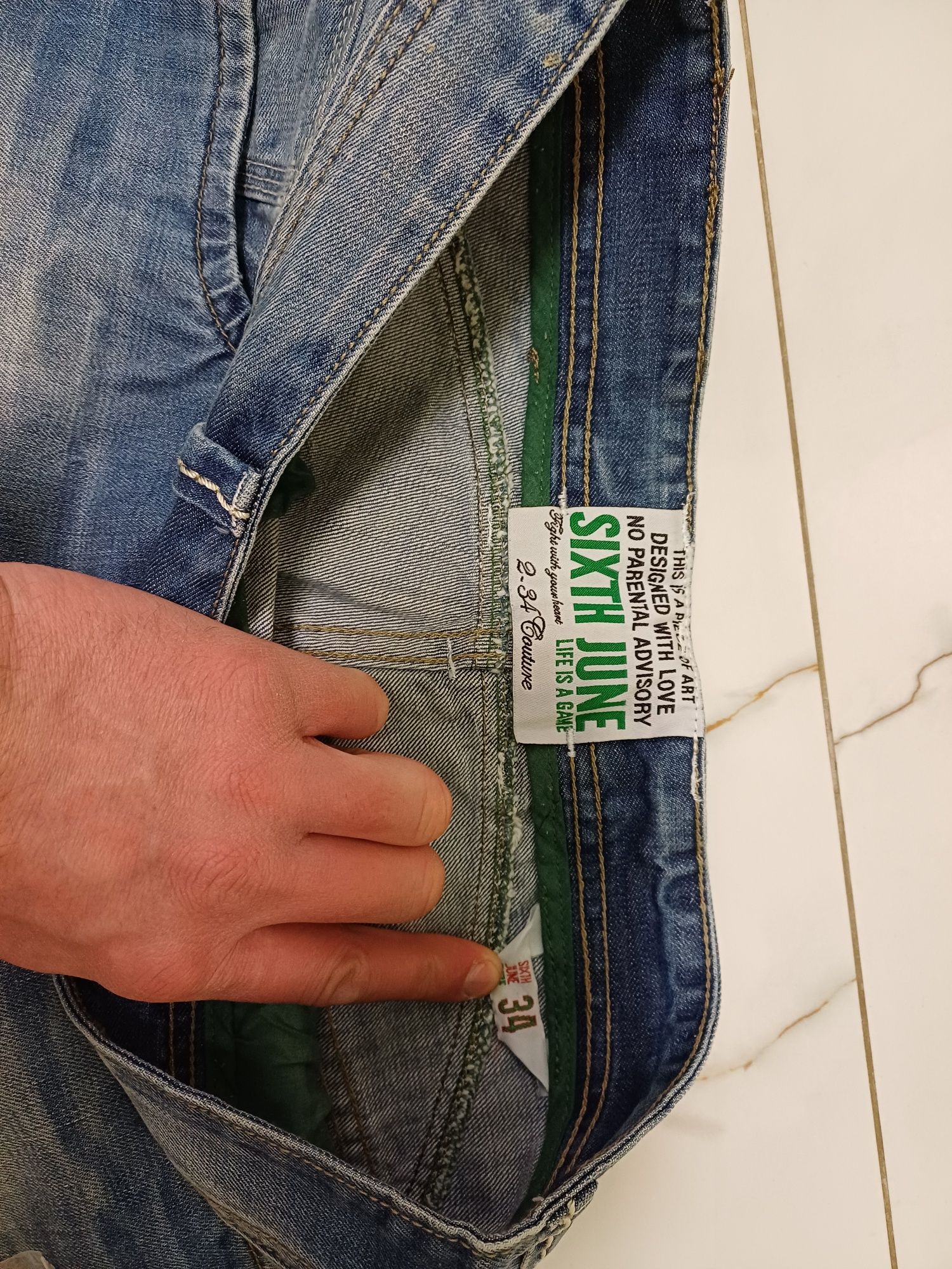 Продаються джинси SIXTH JUNE як нові привезені з Німеччини