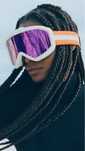 Gucci narciarskie goggles okulary damskie na stok rozowe nowe one size