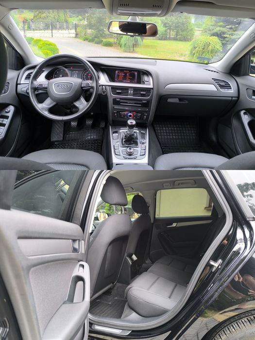 Audi A4 B8_2.0 TDI_2012r_Polift_ALU_BBS 18_CZARNA_PIĘKNA_BEZ WKŁADU_