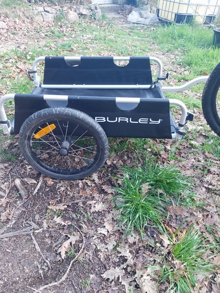 Atrelado de bicicleta Burley flatbed