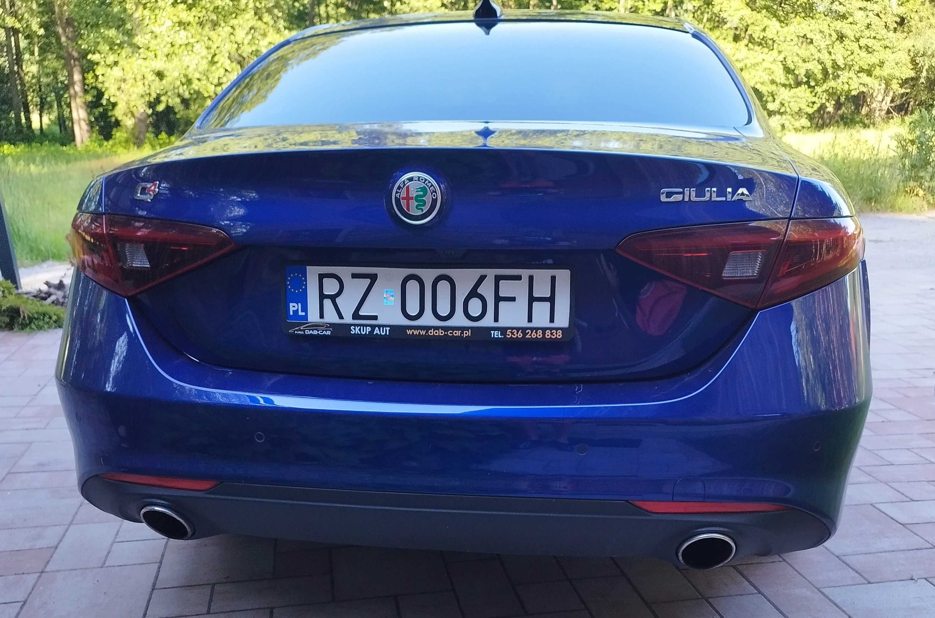 Alfa Romeo Giulia TI  280 KM, 4x4, 9500km. Okazja! Zamiana!
