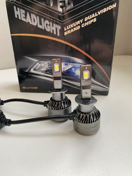 LED ЛЕД Лампи H1, H3, H4, H7, H8, H9, H11, HB3, HB4.