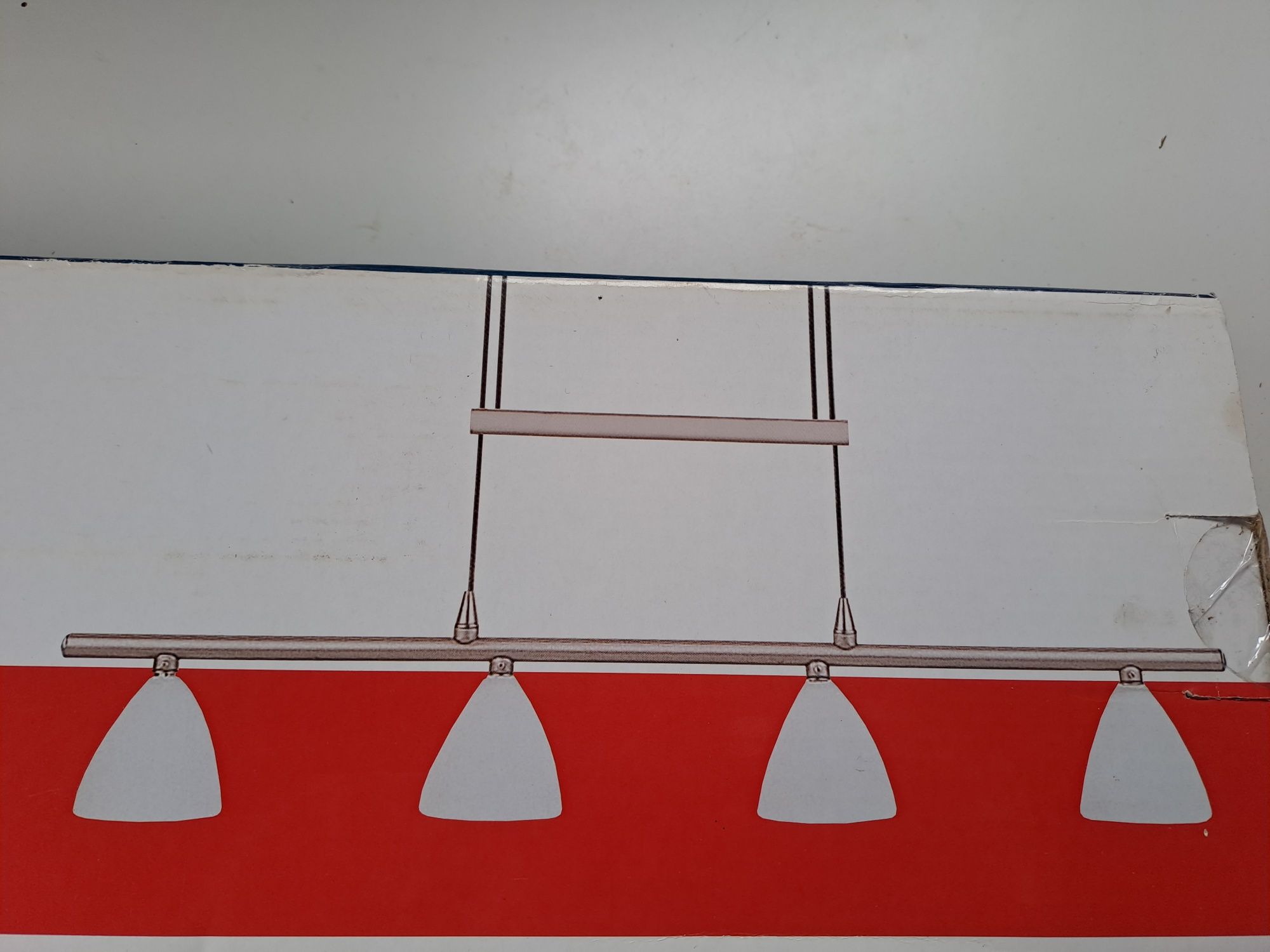 Lampa wisząca halogenowa 4x20