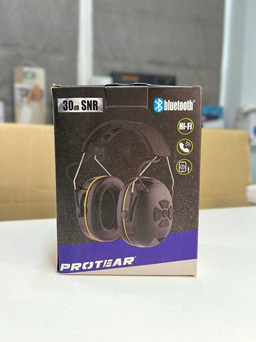 Захисні звукопоглинаючі навушники PROTEAR з вбудованим Bluetooth