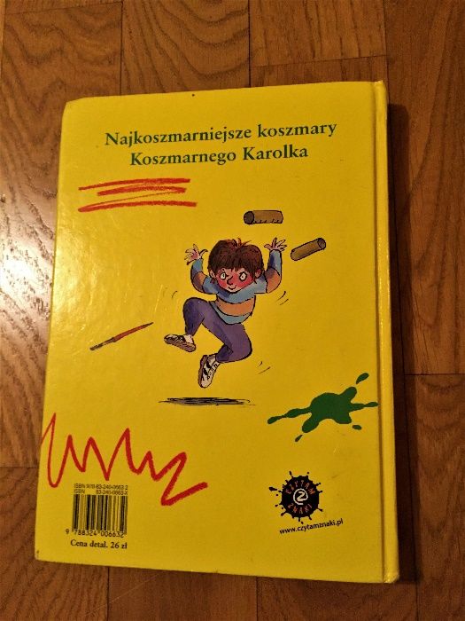 Koszmarna księga Koszmarnego Karolka-książka dla dzieci