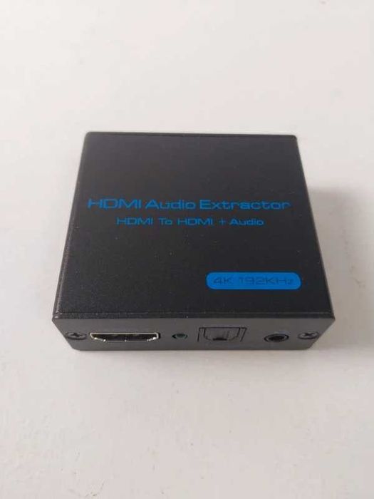 Ekstraktor dźwięku HDMI 4K HDMI na optyczny 3,5 mm AUX Adapter