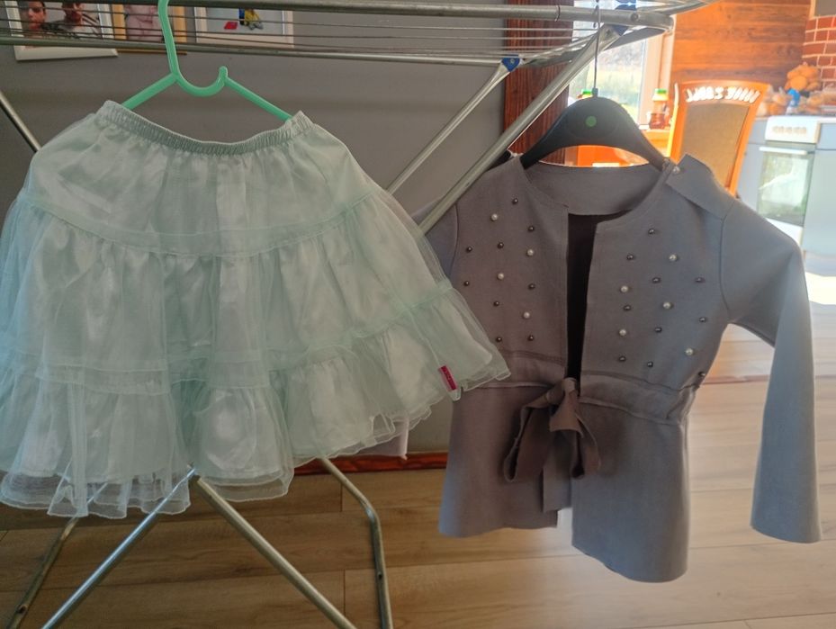 Mega paka ubrań dla dziewczynki 110-134