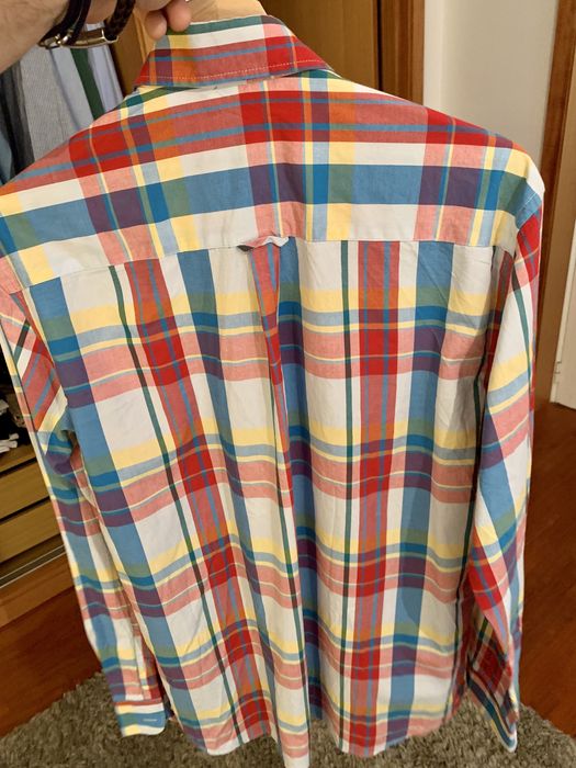 Camisa Polo Club aos quadrados