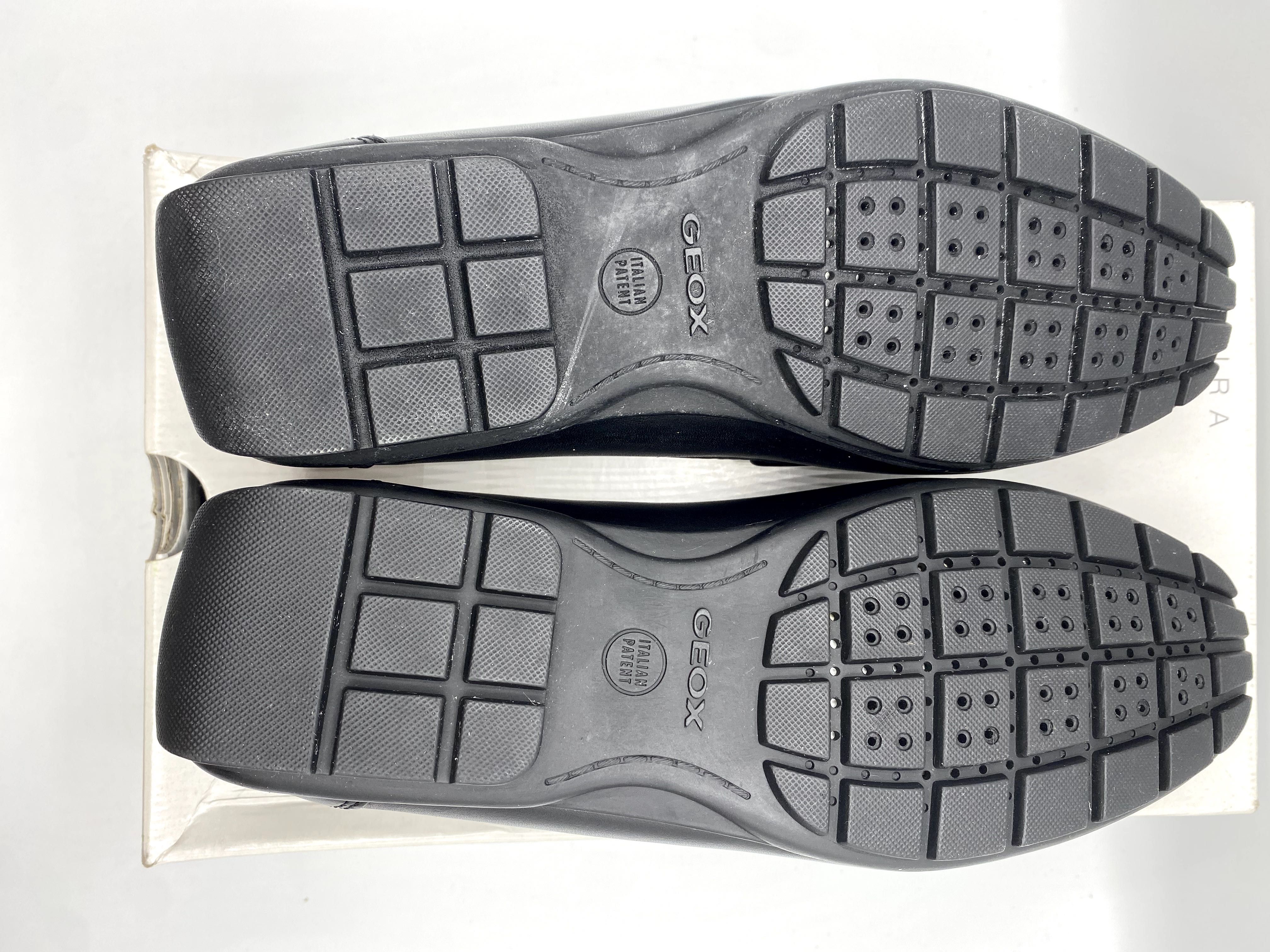 Geox Mokasyny skórzane U Moner W 2Fit D rozmiar 41