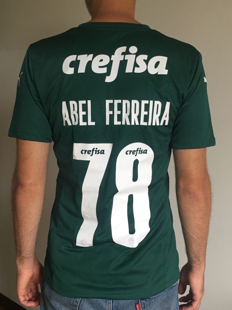 Camisola futebol equipa Brasileira Palmeiras