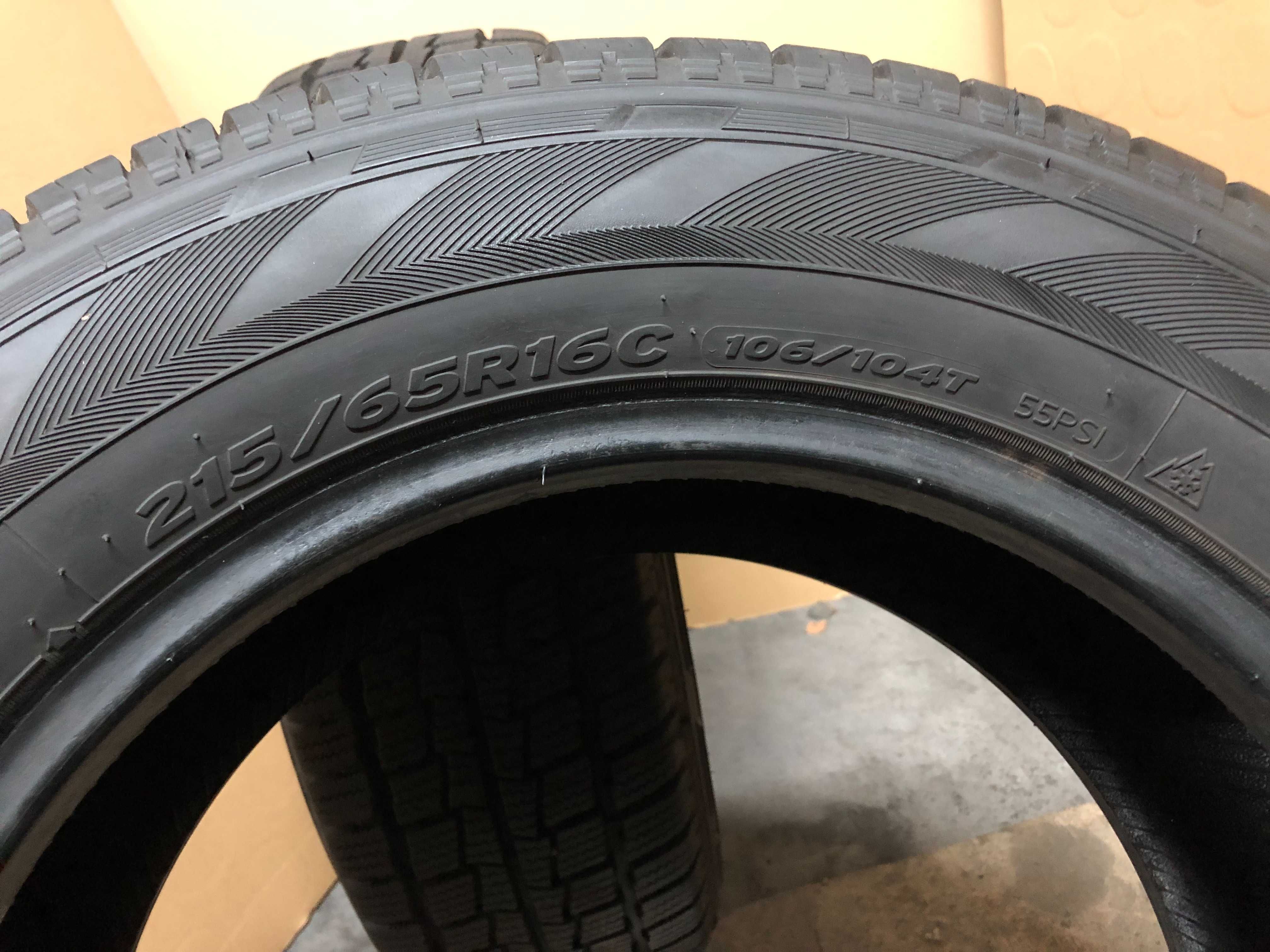 2x OPONY 215/65 R16C 106/104T Hankook Winter RW06