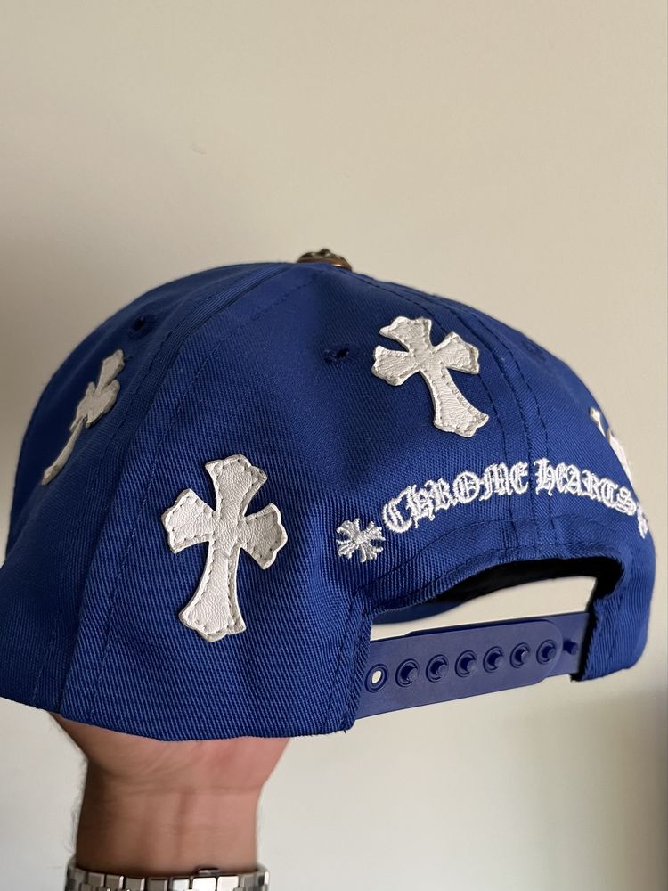 Chrome Hearts Cross Patch Baseball Cap