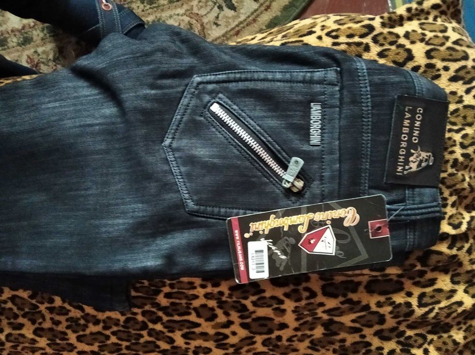 Джинсы мужские,теплые,новыe''Conino Lamborgini",оригинал. Турция