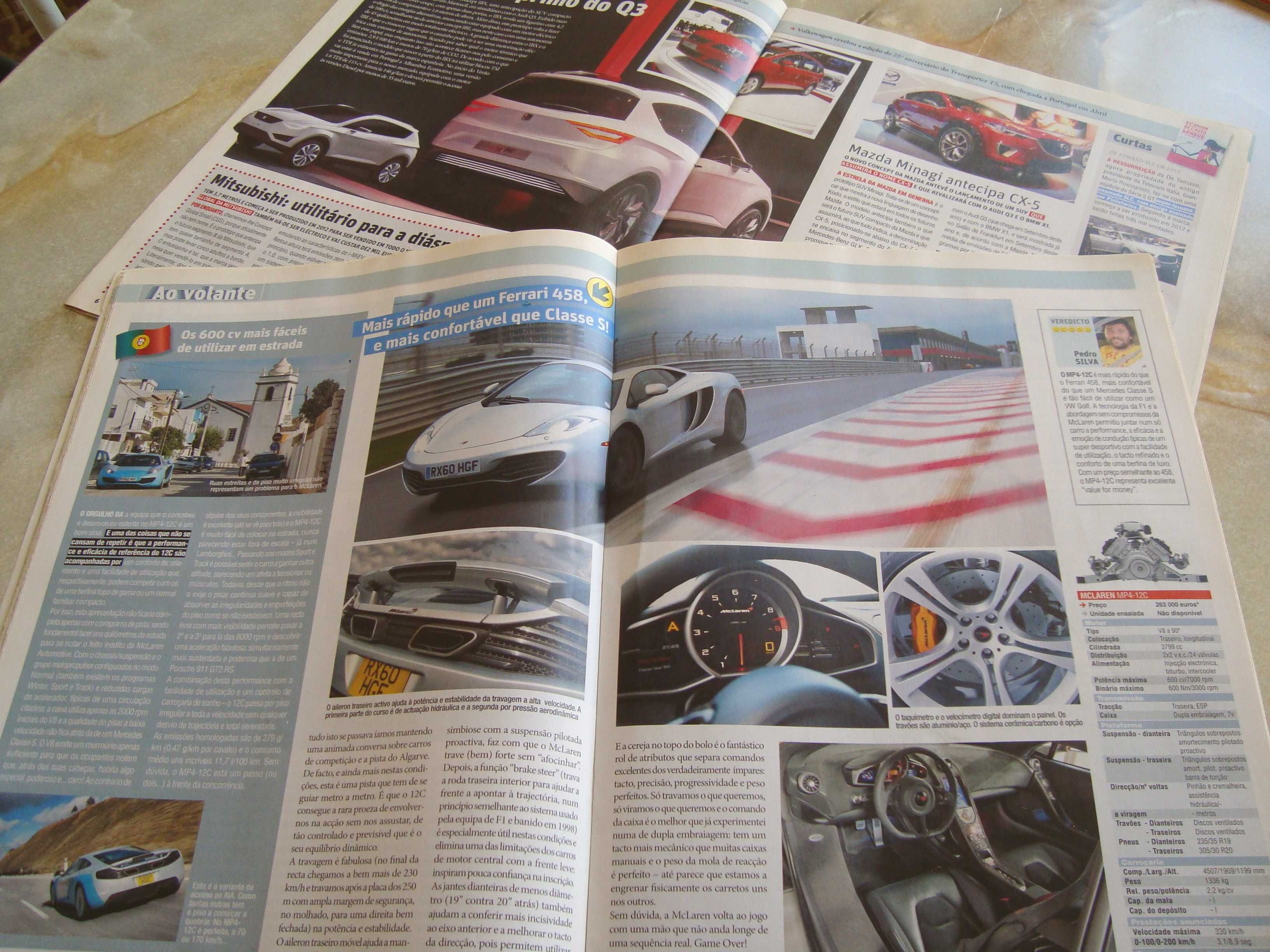 2 Revistas "Autohoje" de 2011