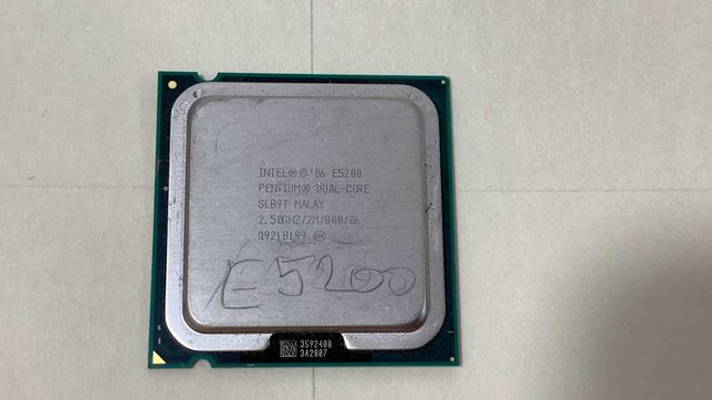Процессор Intel Pentium Dual Core E5200 2x2.5GHz FSB 800MHz s775 бу
