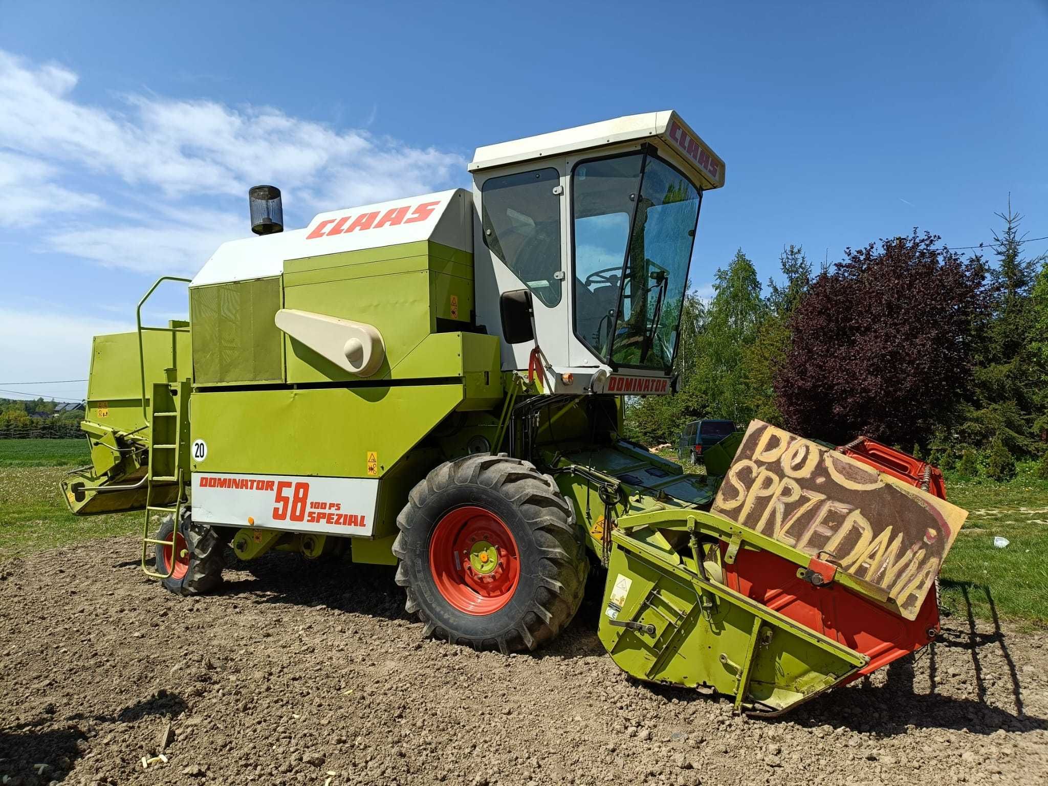 Kombajn Claas Dominator 58