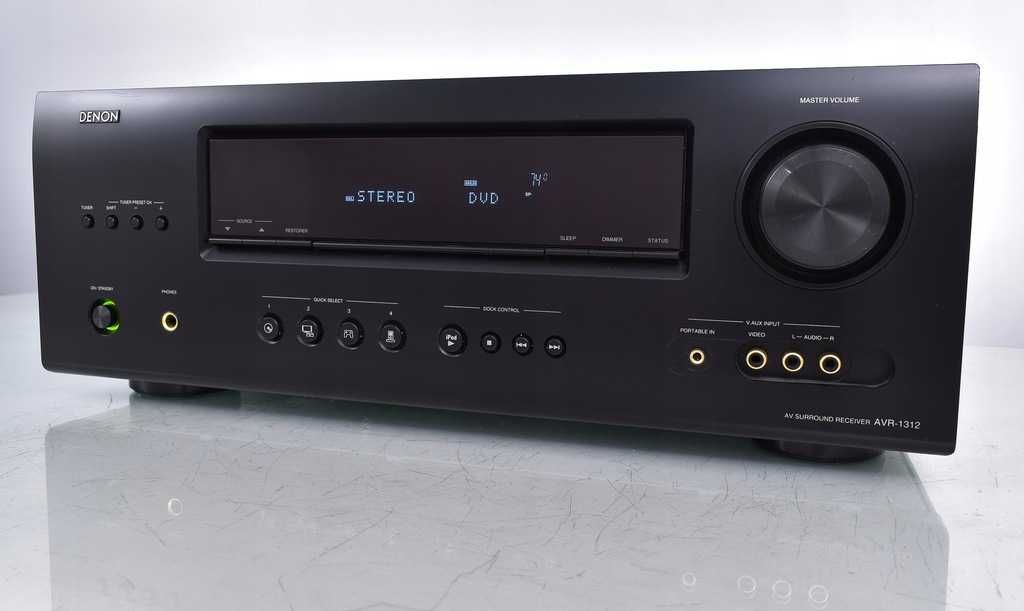 Amplituner Denon AVR 1312  wzmacniacz HDMI  kino domowe