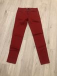 Czerwone jeansy Zara 38