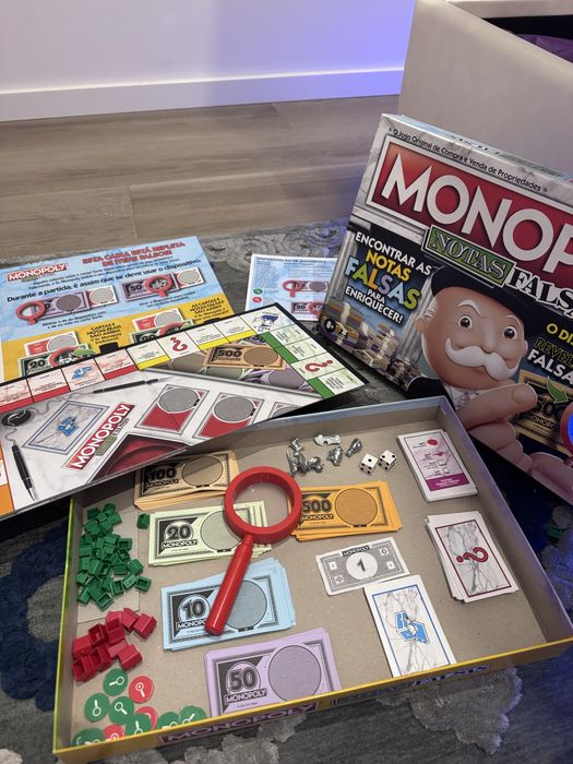 Jogo monopoly notas falsas
