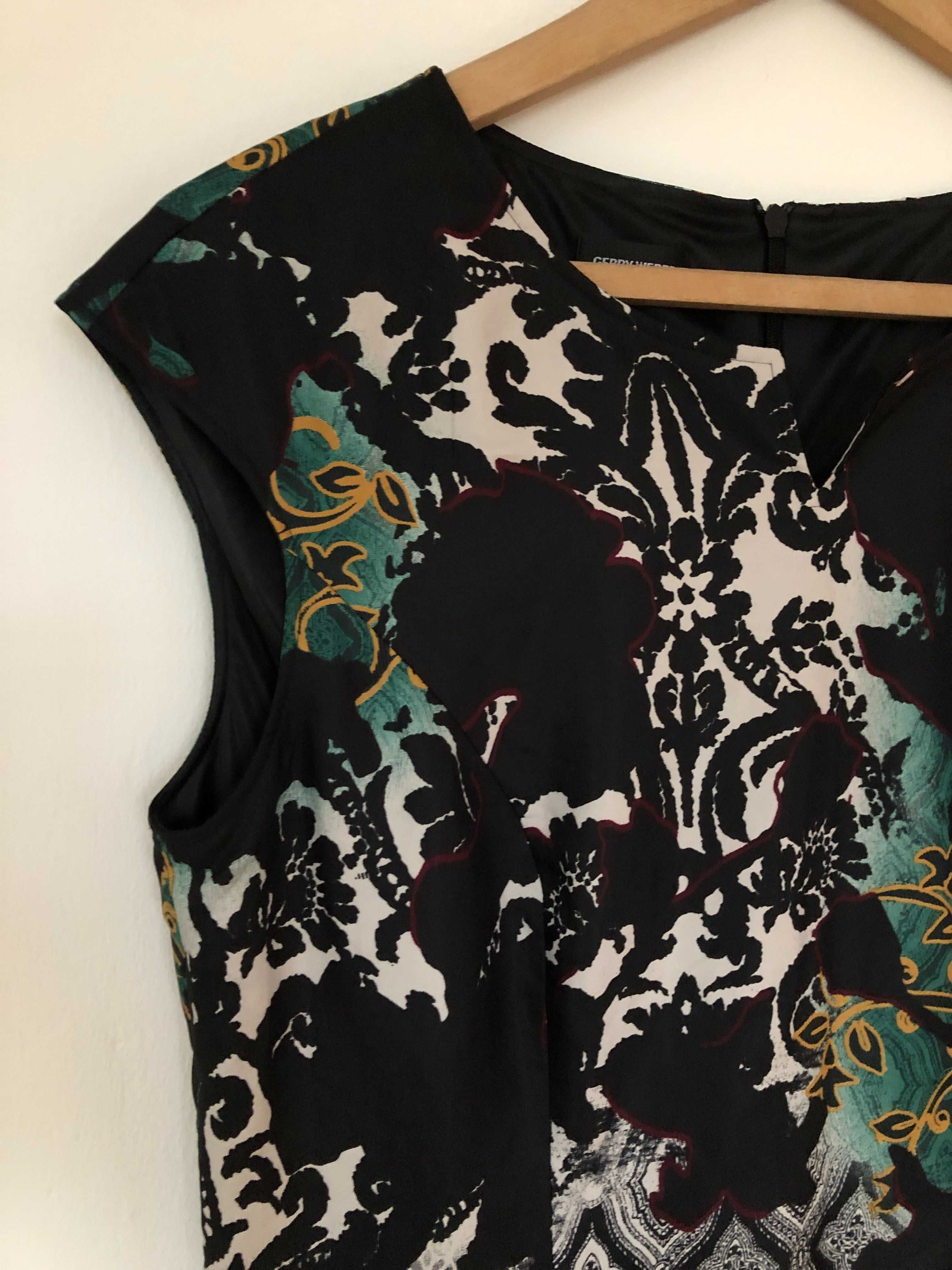 Sukienka Gerry Weber wzorzysta zwiewna delikatna L