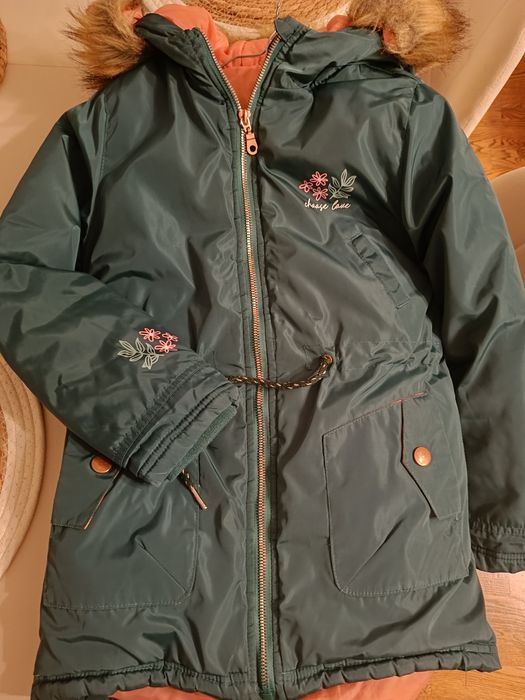 Kurtka zimowa dla dziewczynki 5 10 15