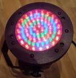 LED PAR reflektor estradowy dyskotekowy DMX dekoracja światłem