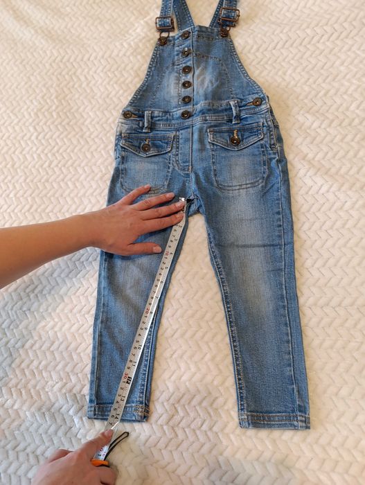 Комбінезон джинсовий Next для дівчинки