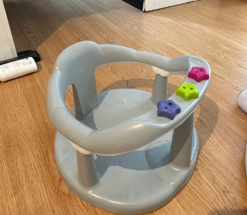 Thermobaby Krzesełko fotelik do kąpieli szare