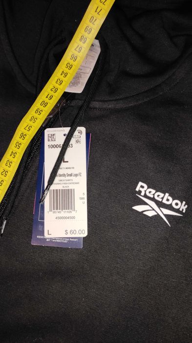 Худі Reebok ORIGINAL USA нова кофта кенгуру олімпійка толстовка зіп