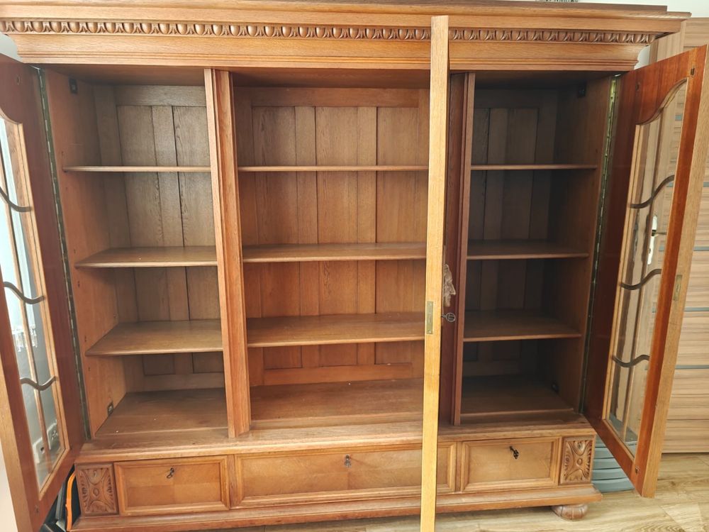 Zestaw Gabinet Biblioteka biurko i krzesło